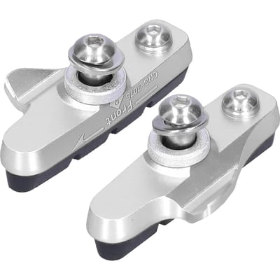 ZTTO Racefiets Remblokken Fiets C-Rem Geen Geluid Geen Slip Rubber Blokken Vervanging zilver