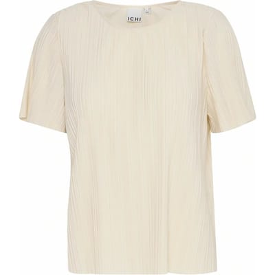 Vrouwelijke plissé T-shirt Ichi Mikala