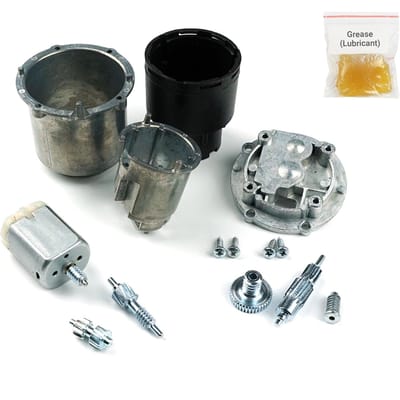 Moteur de réparation de rétroviseur latéral BGE18+BGE3+BGE500 Ensemble de deux engrenages Couvercle pour BMW Chrysler Land Rover Freelander