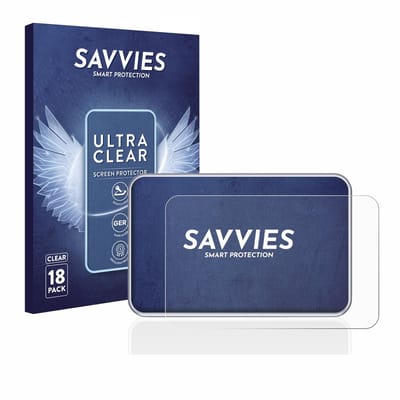 Savvies - Screenprotector voor Tandem diabetes care t:slim X2 Insulin Pump - Folie Beschermfolie transparant 18 Stuks