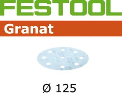 Festool slijpschijven Garnet STF D125/8 P800 GR/50 - 497179