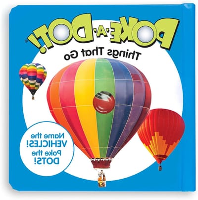 Activiteitenboek - Drukknoppenboek - Fijne motoriek oefenen - Interactief bordboek - 10 pagina's - Meerkleurig