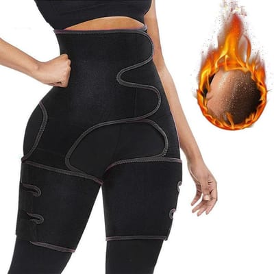 Verstelbare Neopreen Afslankband Vrouwen Body Leg Shaper Gewichtsverlies Vetverbranding Tailleband Trainingsdij Shaper