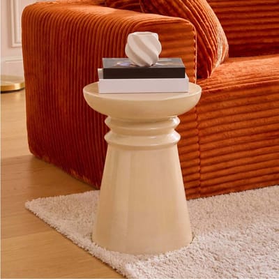 Eazy Living Totem Bijzettafel Ø 38 cm Noham Ivoor