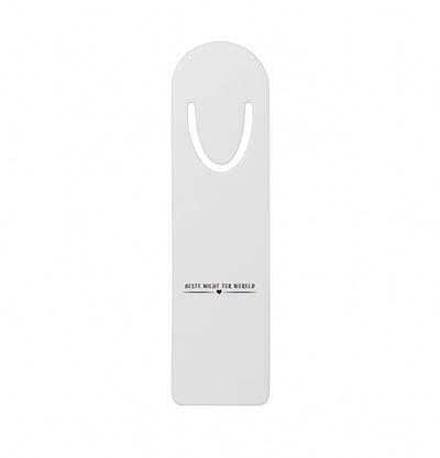 Hacebo® - Beste nicht ter wereld metalen boekenlegger - Nicht - niece - leuk cadeau voor je nicht Bladwijzer boekenleggers - 12.7 cm x 3.2cm