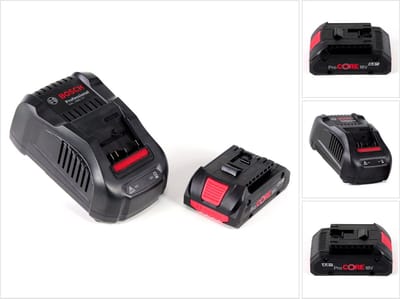 Bosch starterset 18 V met 1x ProCORE18V 4,0 Ah accu + GAL 1880 CV oplader