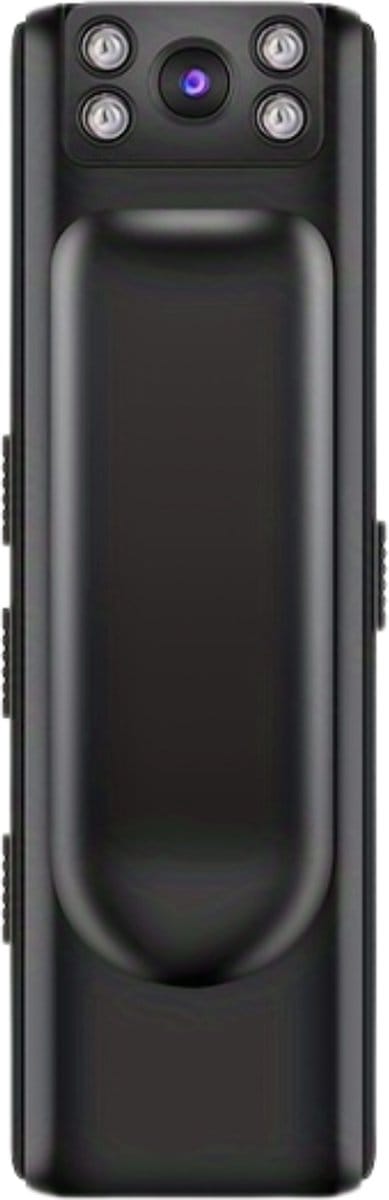 Bovista Bodycam - Politie - Chest Camera - Spy Camera - Spy Cam - Verborgen Camera - Spionage Camera - Action Camera - HD + 32GB Opslag