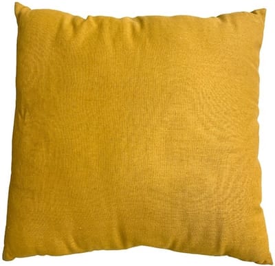 Jolipa Kussen - Sierkussen - type 72009 - 40cm x 40cm - Kleur: Okergeel - Prijs per stuk
