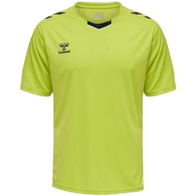 T-shirt Korte Mouw hummel T-shirt HmlCORE Jaune