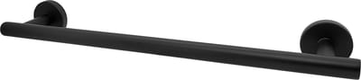 Sanics® Orca Handdoekrek Zwart Inclusief Montageset 40 CM - Handdoekrekken Badkamer - Handdoekhouder - Handdoekstang - Handdoekhouders - Badkamerrek voor Handdoeken RVS
