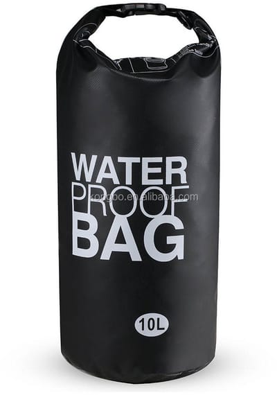 RezReady Waterdichte Buitentas 10L – PVC Drybag met Schouderriem voor Zwemmen