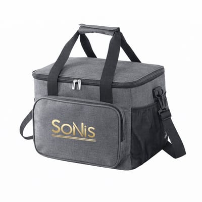 SoNis Koeltas - Koeltassen - Koeltas Lunch - Geïsoleerde Koeltas - Lunchtas - 25 liter - Grijs