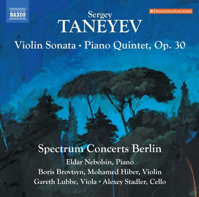 Spectrum Concerts Berlin, Frank S. Dodge - Taneyev: Violin Sonata In A Minor| Piano Quintet In G Minor (CD)