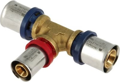Bonfix alu-pers verloop t-stuk 20x16x20x2mm