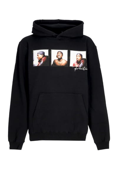 Mannen hoodie Truth Hoodie X Tupac Black
