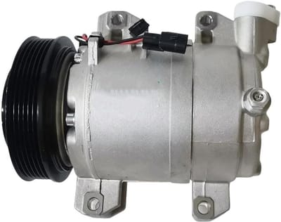 Auto Airco Compressor - Koelsysteem Onderdeel - Comfortabele Rit - Stille Werking - 2.5L Motor - One Color
