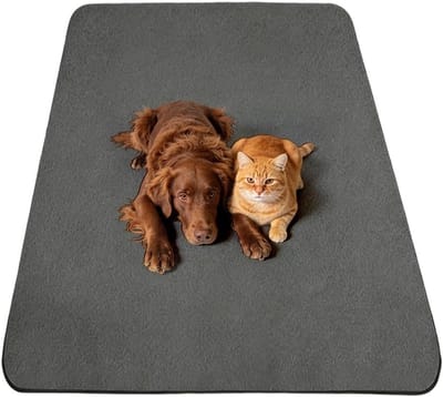 Honden Pinkelmat en Incontinentie Mat - Waterdicht, Sneldrogend en Wasbaar voor Puppy Training en Meerschweinchen (100x70CM*2)