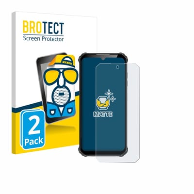 BROTECT - Screenprotector voor Oukitel WP22 - Folie Beschermfolie matte 2 Stuks