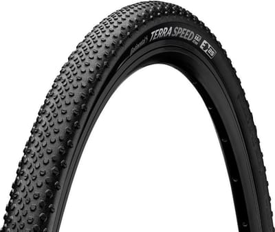 Continental Terra Speed Protection Tubeless 700 X 45 Gravelband Zwart 700 x 45