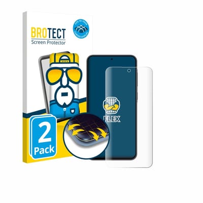 BROTECT - Screenprotector voor Samsung Galaxy A36 5G Enterprise Edition - Folie Beschermfolie transparant volledig dekking - 2 Stuks
