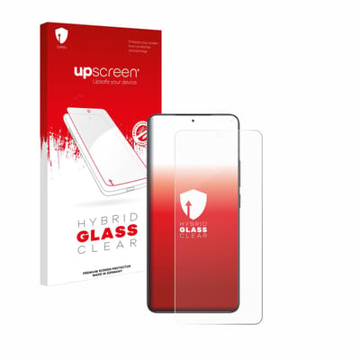 upscreen - Screenprotector voor Xiaomi Poco F6 Pro - Folie Beschermfolie Beschermglas transparant