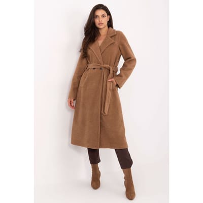 Classic Belted Coat - Bruin / One Size