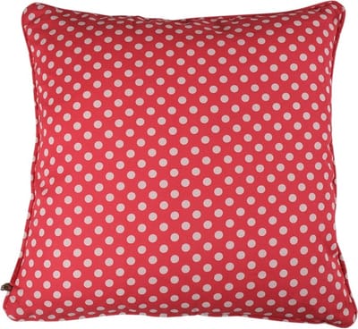 Kussen Meggie Rood | 45 X 45 | Sierkussen Voor Woonkamer Of Slaapkamer