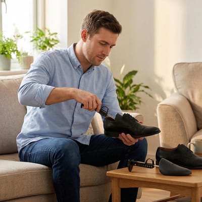 Dailygoods- Schoenhouder Verstelbaar - Schoenspanner - Organisator - Ondersteuning - Praktisch - Voor de meeste schoenen - Schoenorganizer