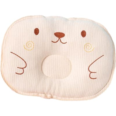 Oreiller de couchage pour animal de compagnie Doux Confortable Respirant Motif mignon Oreiller de lit pour animal de compagnie pour petits chiens chats white