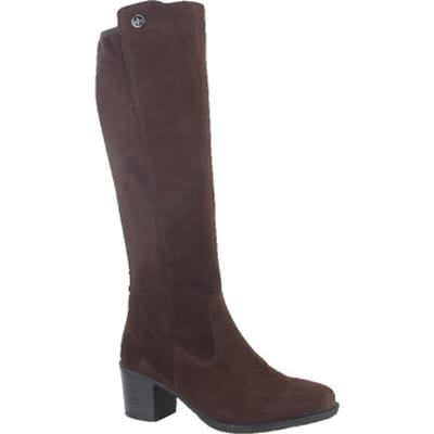Rieker art. Y2050 25 bruin suede/stretch knielaars dames maat 38