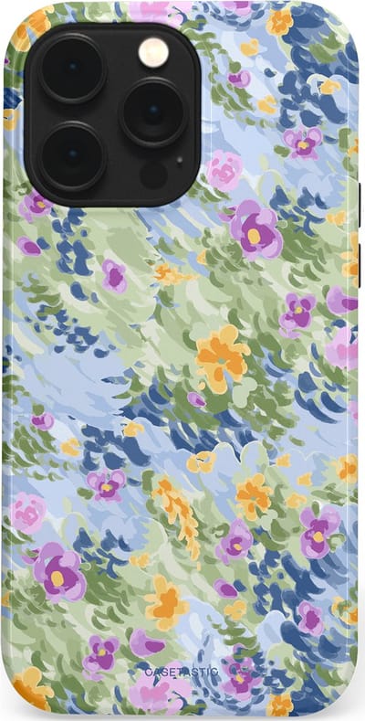 Casetastic Hoesje Geschikt voor Apple iPhone 14 Pro Max Magsafe - Stijlvolle Beschermende Duo-layer Case - Vijver briesje