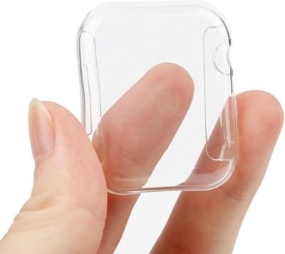 KELERINO. Hoesje geschikt voor Apple Watch Volledig transparant - 40 mm