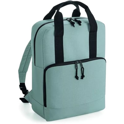 BagBase Recycled Twin Handle Cooler Backpack BG287 - Pure Grey - 40 x 30 x 14 cm