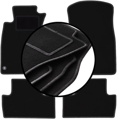 Complete set veloursmatten voor: Lexus IS II 4WD sedan (2005-2013)