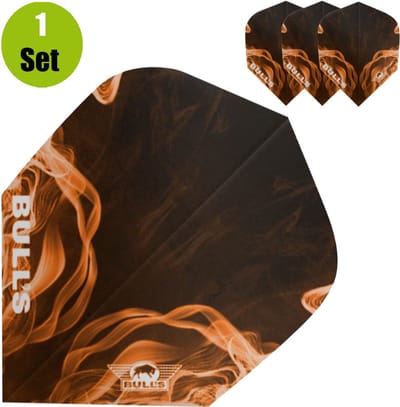 Bulls Powerflite Smoke Dartflights – Oranje