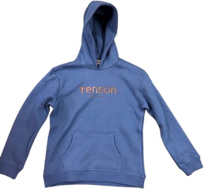 Tenson Essential Hood Jr -  - Unisex - Blauw - Maat 146/152