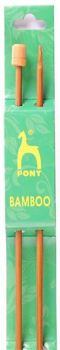 Pony breinaald bamboe 2.00 mm 33 cm