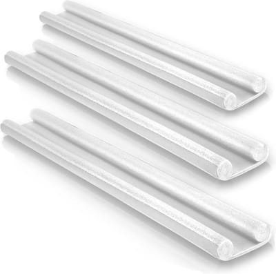 Voor alle deuren - Ideale deur tochtwering voor effectieve afdichting tegen tochtgeluid & kou - Set van 3 stuks (wit)