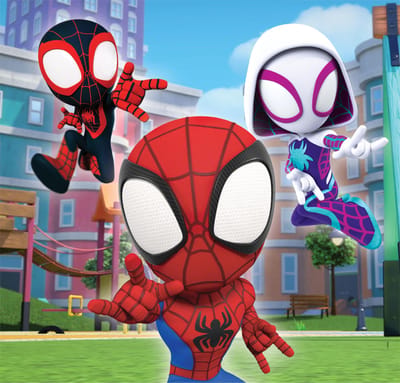 Clementoni - Puzzel - 3x48 Stukjes - Spidey and His Amazing Friends - Puzzel Voor Kinderen - Supercolor