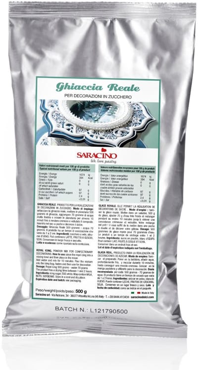 Saracino Royal Icing Mix 500g