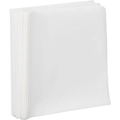 40 STKS/Zak Houtvezel Hand Druppel Papier Koffiefilter Vierkant Koffiepot Maakaccessoire white