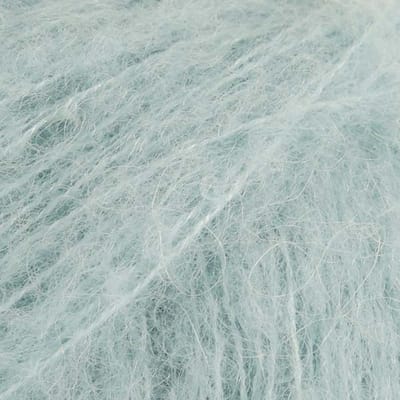 DROPS Brushed Alpaca Silk Uni Colour - 15 licht zeegroen - Wol Garen