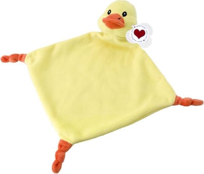 Knuffeldoekje Geel Eendje - Pluche Tutdoekje
