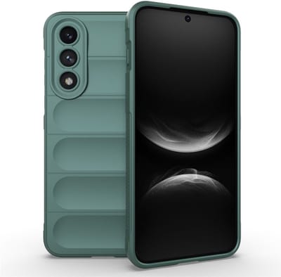 Coverup Hoesje - Geschikt voor OnePlus Nord 5 Hoesje - Coverup Hands-On Rugged Back Cover - Groen