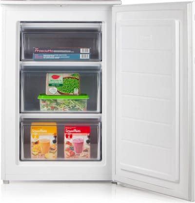 Tafelmodel Vriezer - Compacte Vriezer - Extra Koelruimte - Stil En Zuinig - 87 Liter - Wit