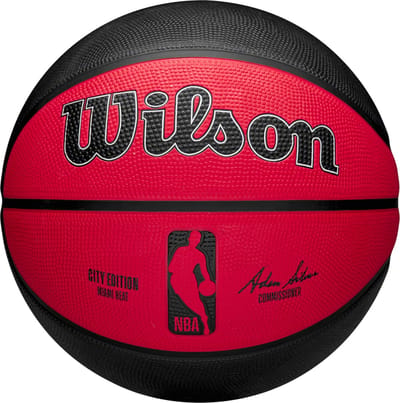 Wilson NBA Miami Heat Team City Edition basketbal maat 7