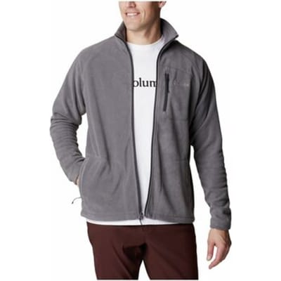 Columbia Fast Trek II Vest Heren met Rits - Fleece Vest Heren - Outdoorvest - Grijs - Maat S
