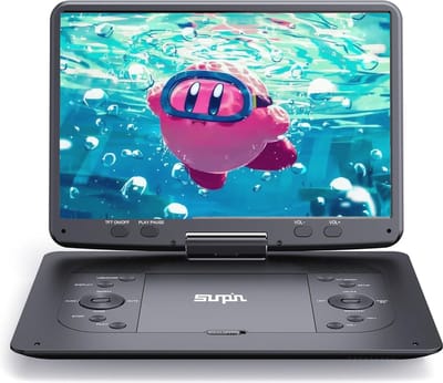 Draagbare DVD-speler met 14,1 inch HD-beeldscherm - Ideaal voor Kinderen en Auto