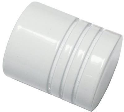 Stijlvolle eindknoppen voor gordijnroedes - Hoogwaardige metalen accessoires - Diameter 20 mm