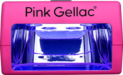 Pink Gellac Compact UV Lamp Gelnagels - Nagellamp LED UV voor Gellak - Nagel Lamp voor Gel Nagellak met Timer - Nageldroger - Hot Pink